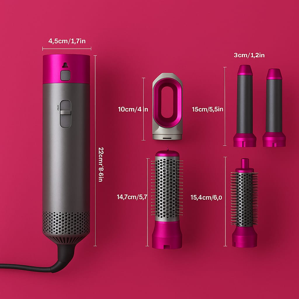 AuraHair 5-in-1 Hair Styler